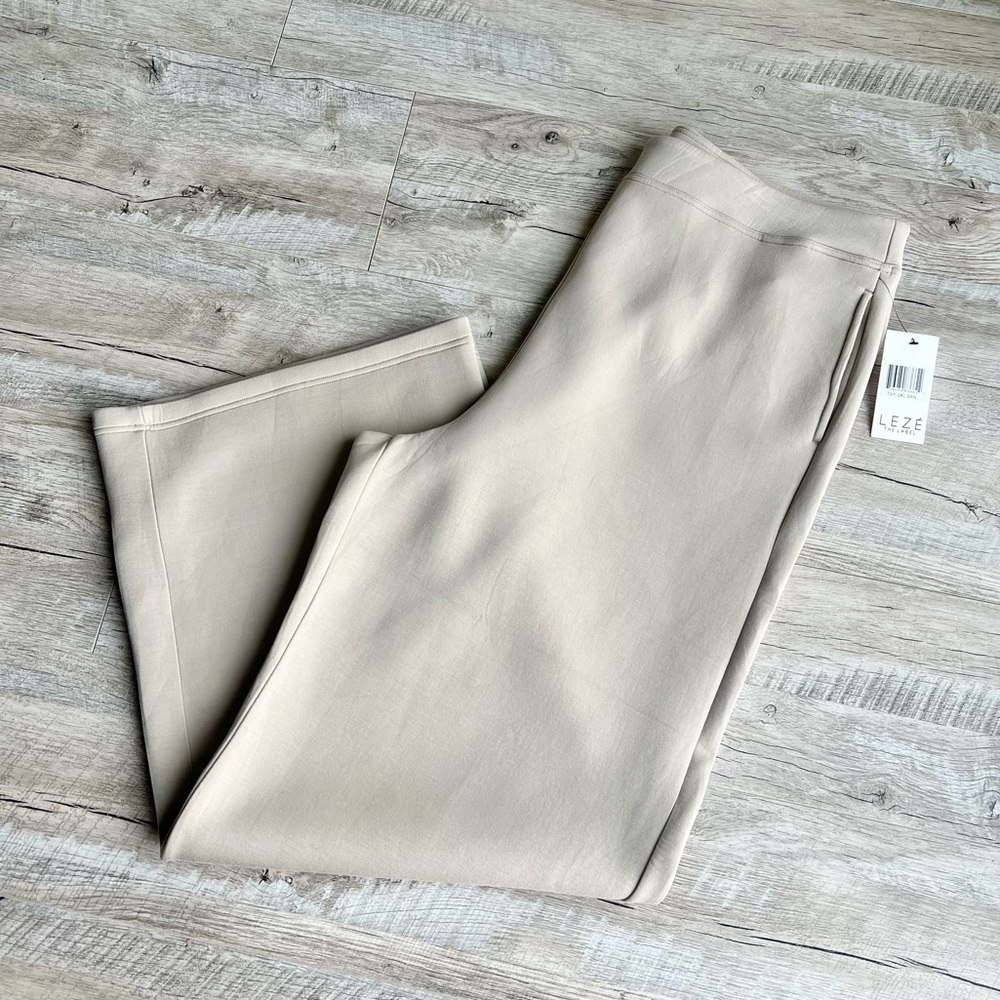 NEW LEZE THE LABEL Taylor Wide Leg Pants